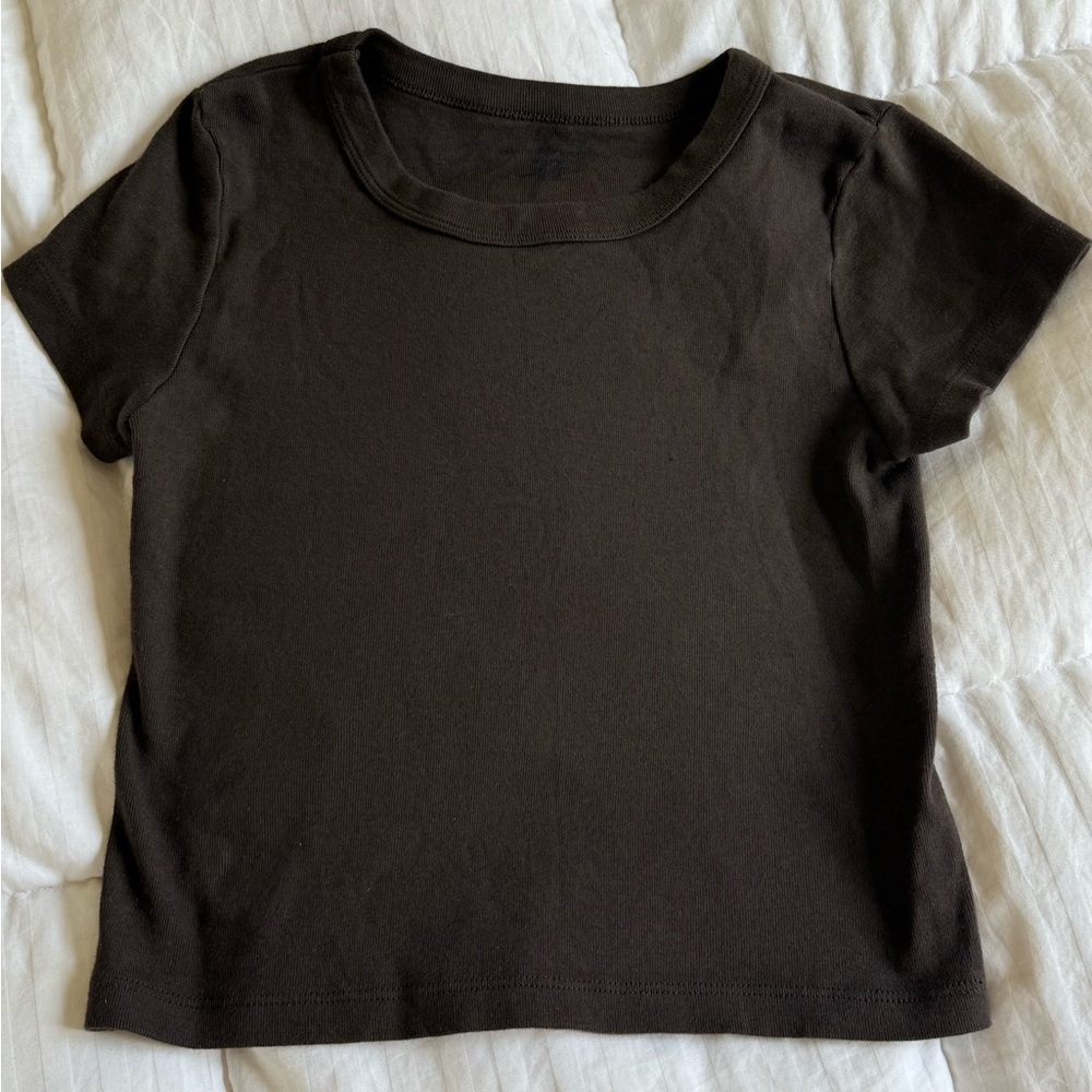 Brandy Melville cropped baby tee